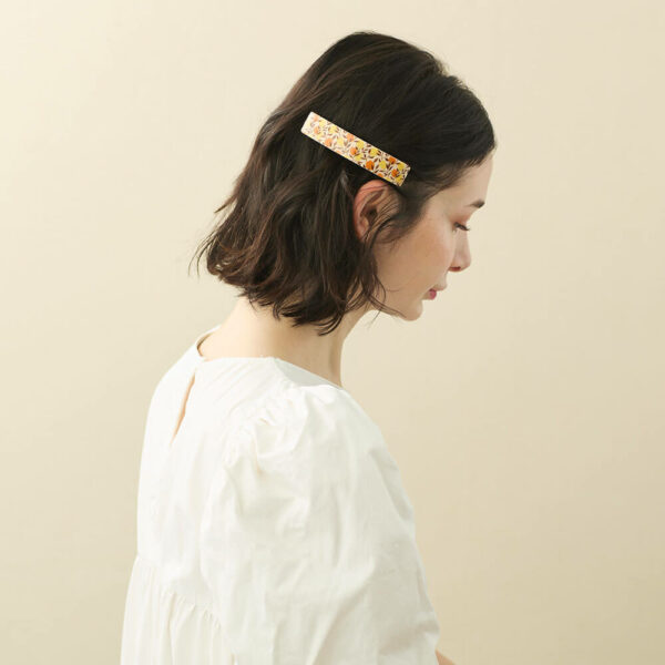 Alexandre de Paris - Haarspange CITRONS 9,5 cm gelb AQCH-737-P22J(2)