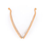 Alexandre de Paris - Bananenspange Informel 10,5 cm beige ABAN-17283-02 S(2)