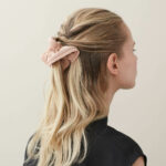 Alexandre de Paris - Chouchou Satin Diva Emma 13cm TCH-20295-GM