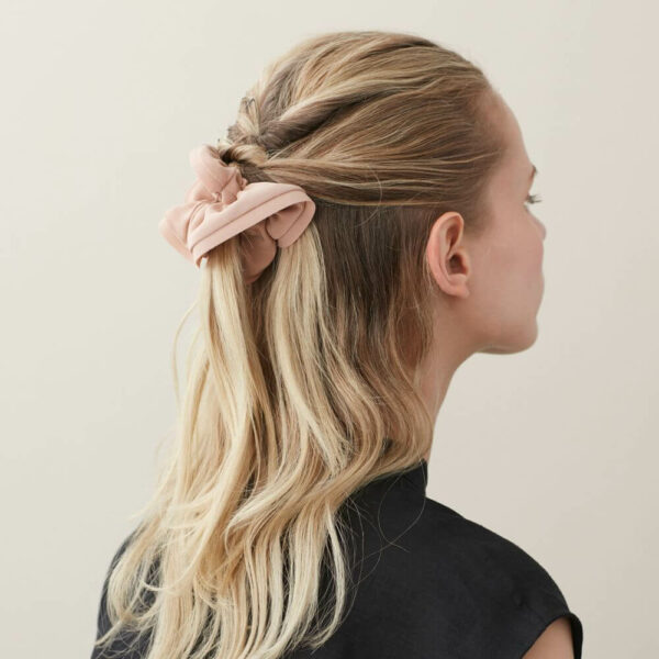 Alexandre de Paris - Chouchou Satin Diva Emma 13cm TCH-20295-GM