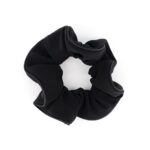 Alexandre de Paris - Chouchou Satin Diva Rose schwarz 10cm TCH-20152-PM N (3)