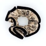 Alexandre de Paris ChouchouScrunchie BEIGE COUTURE 5cm TCHA 21T A25S (1)