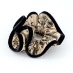 Alexandre de Paris ChouchouScrunchie BEIGE COUTURE 5cm TCHA 21T A25S (2)