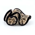 Alexandre de Paris ChouchouScrunchie BEIGE COUTURE 5cm TCHA 21T A25S (3)