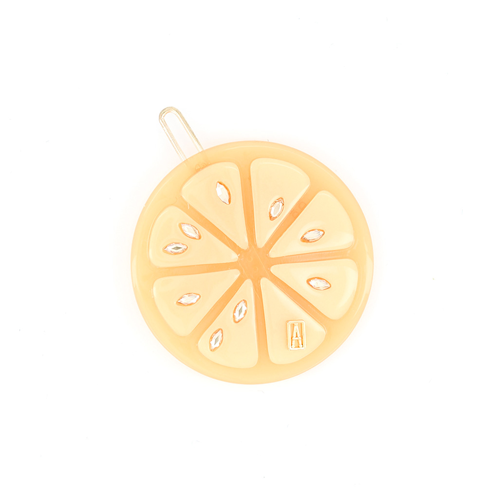 Alexandre de Paris Druckspange ACIDULÉ Orange 4,5cm atb 18733 02o 0 (1)