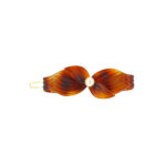Alexandre de Paris - Druckspange ENTRELACÉ BRUNS 5,5 cm braun ATB-17961-03E