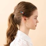 Alexandre de Paris Druckspange HOURRA! 5,5 cm marine ATB 18252 04M 2