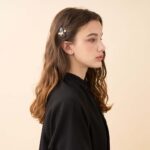 Alexandre de Paris Druckspange MAGIE DE NOEL “Bonhomme de Neige” 4,5cm ATB 18200 06 X