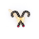 Alexandre de Paris Druckspange MAGIE DE NOEL “Canne a Sucre” 3,5cm ATB 18200 04X