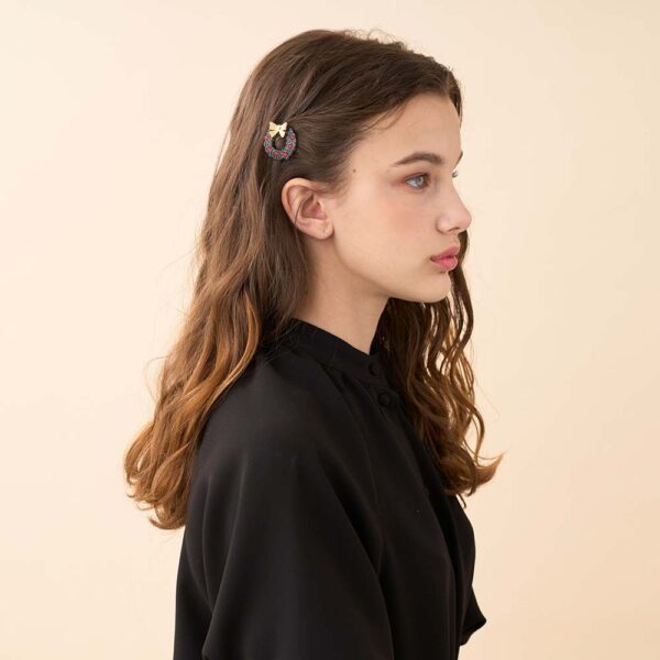 Alexandre de Paris Druckspange MAGIE DE NOEL “Couronne” 3,5cm ATB 18200 05 X