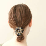 Alexandre de Paris - Haargummi Camélia "SAINT HONORÉ" – Bild 5