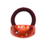 Alexandre de Paris - Haargummi SNOWFLAKE bordeaux APY-41189-04 B