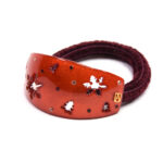 Alexandre de Paris - Haargummi SNOWFLAKE bordeaux APY-41189-04 B_2