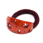 Alexandre de Paris - Haargummi SNOWFLAKE bordeaux APY-41189-04 B_3