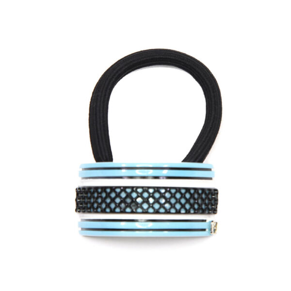 Alexandre de Paris - Haargummi STREET WEAR hellblau_APY-16682-04C