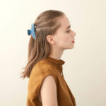 Alexandre de Paris - Haarklammer Á LA UNE 8,5 cm marine ACCM-14278-03P20C (3)