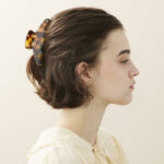 Alexandre de Paris - Haarklammer ANTIDOTE 11,5 cm braun ACCL-7706-P23H_model