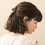 Alexandre de Paris - Haarklammer ART DE VIVRE 6 cm braun ACCS-7704-48X_model