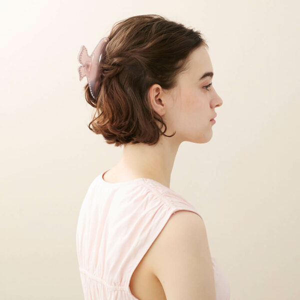 Alexandre de Paris - Haarklammer CANDIDE 11,5 cm dunkelbeige ACCL-18074-02-S2_2