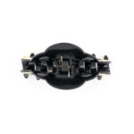 Alexandre de Paris - Haarklammer Chandelier Beige 11-5cm ACCL-14169-02 X (1)