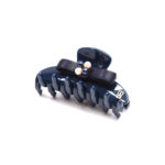 Alexandre de Paris - Haarklammer DELICIEUSE 6 cm marine TCCS-14T-P19 M_2