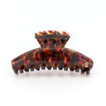 Alexandre de Paris - Haarklammer ÉCLECTIC 8,5 cm mahagoni ACCM-17738-03B