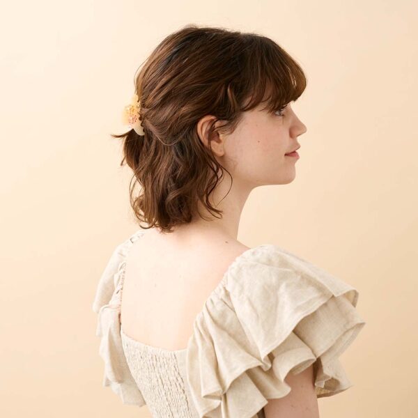 Alexandre de Paris Haarklammer EDEN 6 cm orange ACCS 18269 06 O