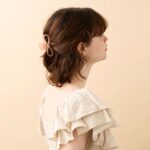 Alexandre de Paris Haarklammer ESPRIT PUR 8,5 cm lachsfarben ACCM 18246 02 Q