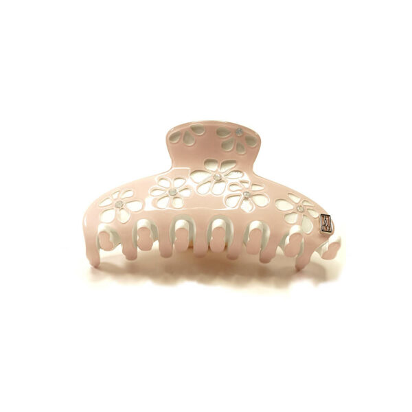 Alexandre de Paris - Haarklammer Floraison 6 cm rosa ACCS-17498-03 Q