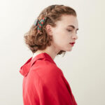 Alexandre de Paris - Haarklammer Grenade 8,5 cm GranatapfelACCM-7705-A20Z (2)