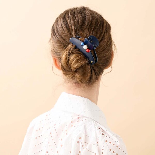 Alexandre de Paris Haarklammer HOURRA! 8,5 cm marine ACCM 18253 03M 2