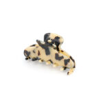 Alexandre de Paris - Haarklammer Klassisch Helles Marmor 6cm ACCS-7704G (2)