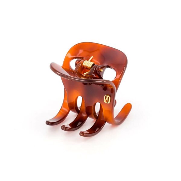 Alexandre de Paris - Haarklammer Klassisch Saint Germain Braun 4cm AP3D-2346 E (3)