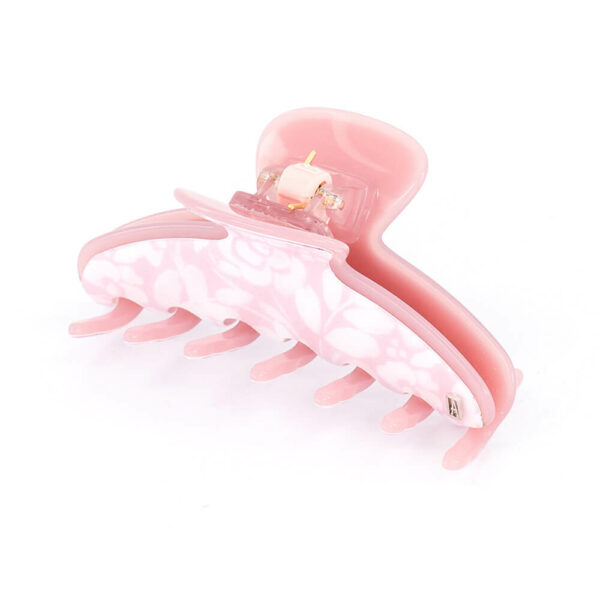 Alexandre de Paris - Haarklammer MON BEAU JARDIN 8,5 cm rosa ACCM-14278-03P22Q