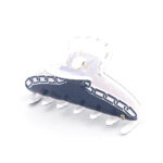 Alexandre de Paris - Haarklammer Maillon Double 8,5 cm marine ACCM-17297-03M_3