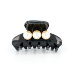 Alexandre de Paris - Haarklammer OVERSIZE 6,5 cm schwarz ACCS-17607-02N2