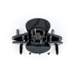 Alexandre de Paris - Haarklammer OVERSIZE 6,5 cm schwarz ACCS-17607-02N2_2