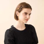 Alexandre de Paris Haarklammer “Pince Vendôme Disco mit 1 Reihe Strass” 1,8cm ICCXS 14338 03A23 J