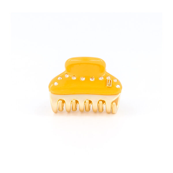 Alexandre de Paris Haarklammer “Pince Vendôme Disco mit 1 Reihe Strass” 4,5cm ICC45 14339 03A23J