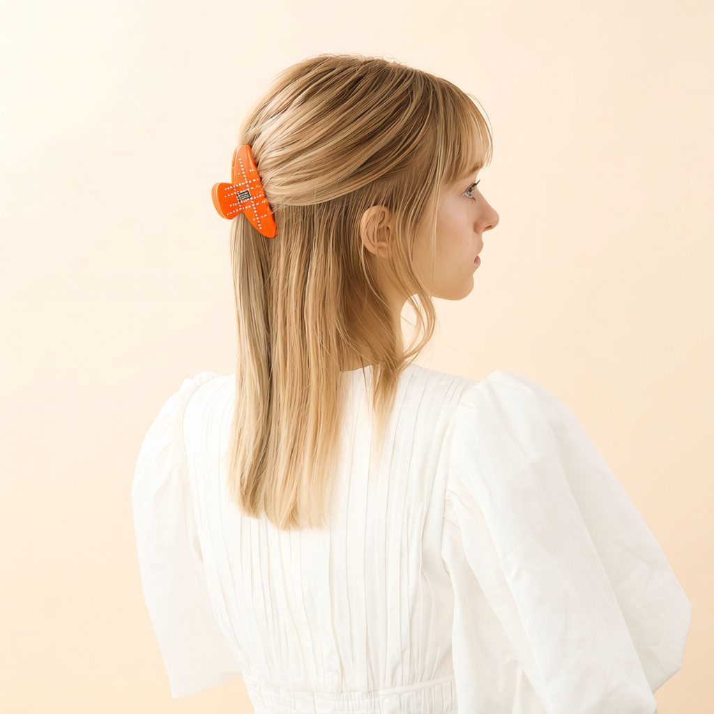 Alexandre de Paris Haarklammer TARTAN 8,5cm ACCM 18599 02O (3)