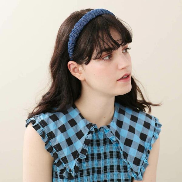 Alexandre de Paris - Haarreif ARIELLE 2,5 cm marine THB25-4T-P23-M_2