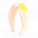 Alexandre de Paris - Haarreif ATTITUDE SOLAIRE 4 cm gelb THB10-18T-P23JAlexandre de Paris - Haarreif ATTITUDE SOLAIRE 4 cm gelb THB10-18T-P23J