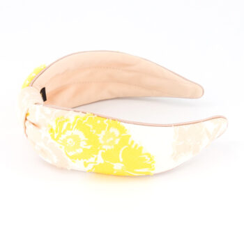 Alexandre de Paris - Haarreif ATTITUDE SOLAIRE 4 cm gelb THB10-18T-P23J_4