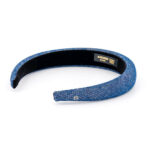 Alexandre de Paris - Haarreif Charlotte 2,5 cm marine THB25-20T-A20M