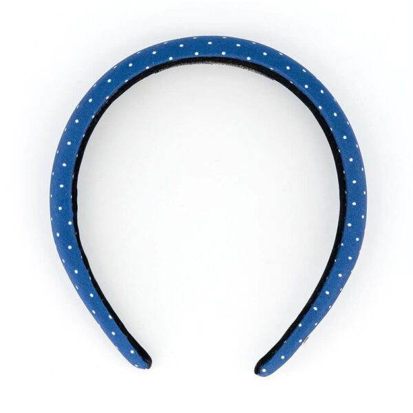 Alexandre de Paris - Haarreif Clair de Lune 2,5 cm marine THB25-17T-A22M_4