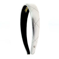 Alexandre de Paris - Haarreif Grand Froid 2,5 cm silber THB25-11T-A18A