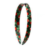 Alexandre de Paris - Haarreif Grenade 1,5 cm Granatapfel AHB-1543-A20Z (2)