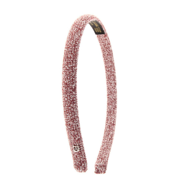 Alexandre de Paris - Haarreif MAILLE A PART 1 cm bordeaux THB10-1T-A18B