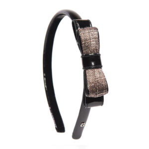 Alexandre de Paris - Haarreif NOEUD NICOLE 1 cm schwarz THB10‐14C‐P13 N