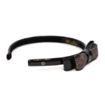 Alexandre de Paris - Haarreif NOEUD NICOLE 1 cm schwarz THB10‐14C‐P13 N_2